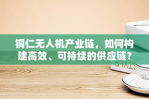 铜仁无人机产业链，如何构建高效、可持续的供应链？