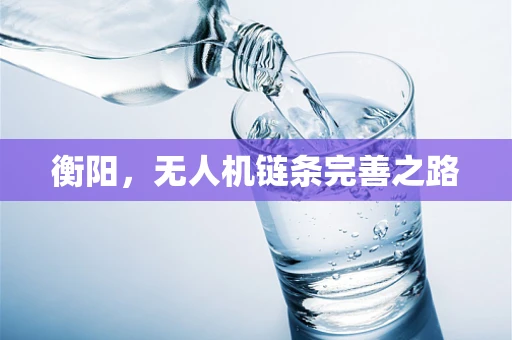 衡阳，无人机链条完善之路