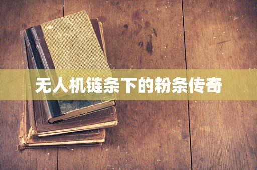 无人机链条下的粉条传奇