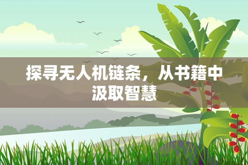 探寻无人机链条，从书籍中汲取智慧