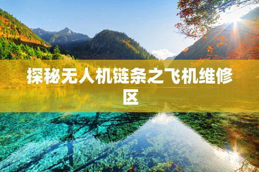 探秘无人机链条之飞机维修区