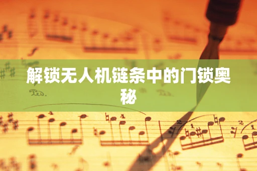 解锁无人机链条中的门锁奥秘