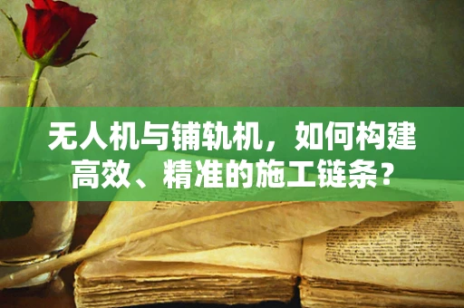 无人机与铺轨机，如何构建高效、精准的施工链条？