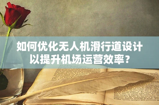 如何优化无人机滑行道设计以提升机场运营效率？