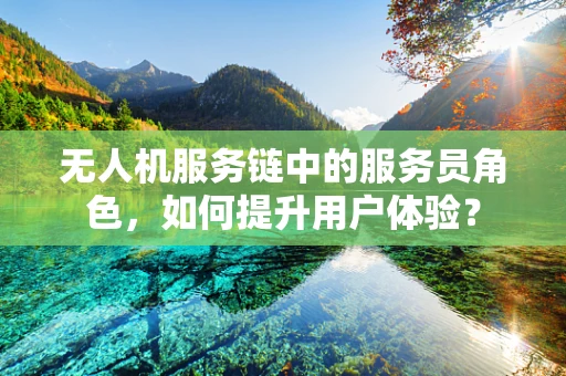 无人机服务链中的服务员角色，如何提升用户体验？