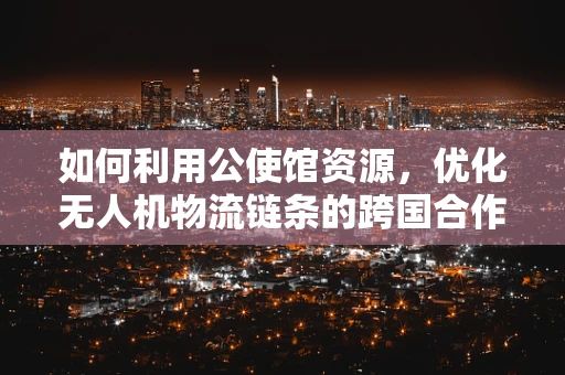 如何利用公使馆资源，优化无人机物流链条的跨国合作？