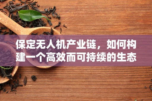 保定无人机产业链，如何构建一个高效而可持续的生态系统？