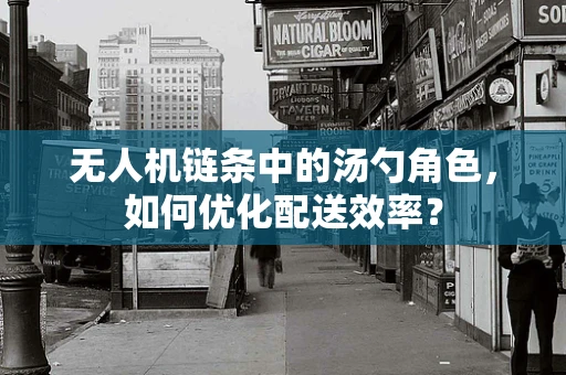 无人机链条中的汤勺角色，如何优化配送效率？