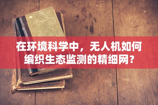 在环境科学中，无人机如何编织生态监测的精细网？