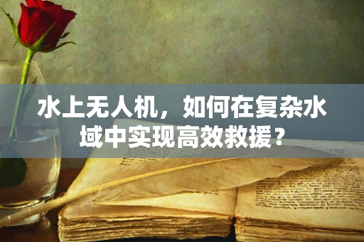 水上无人机，如何在复杂水域中实现高效救援？