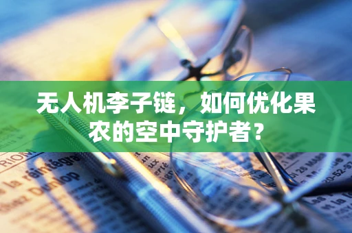 无人机李子链，如何优化果农的空中守护者？