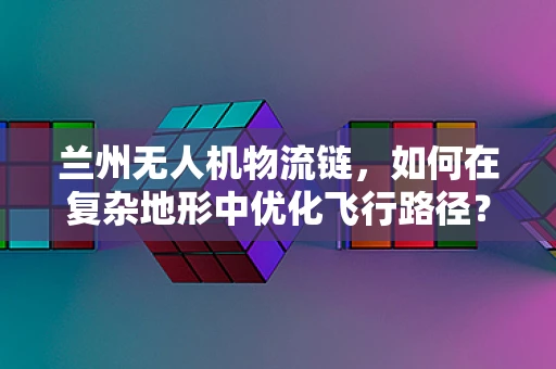 兰州无人机物流链，如何在复杂地形中优化飞行路径？