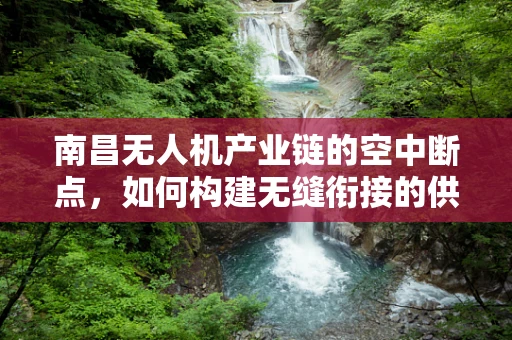 南昌无人机产业链的空中断点，如何构建无缝衔接的供应链？