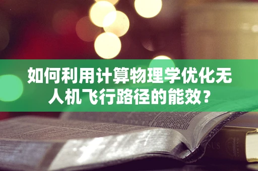 如何利用计算物理学优化无人机飞行路径的能效？