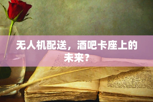无人机配送，酒吧卡座上的未来？