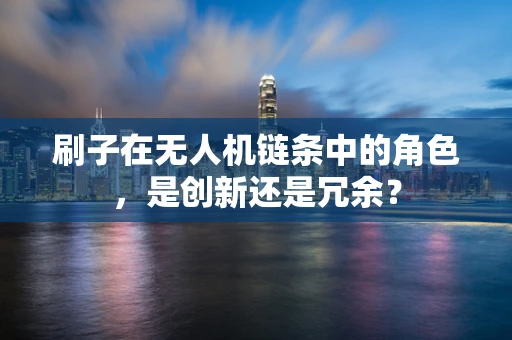 刷子在无人机链条中的角色，是创新还是冗余？