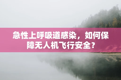 急性上呼吸道感染，如何保障无人机飞行安全？