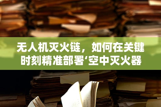 无人机灭火链，如何在关键时刻精准部署‘空中灭火器？