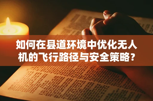 如何在县道环境中优化无人机的飞行路径与安全策略？
