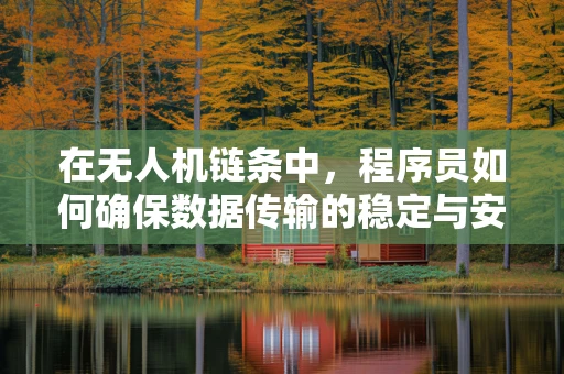 在无人机链条中，程序员如何确保数据传输的稳定与安全？