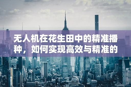 无人机在花生田中的精准播种，如何实现高效与精准的空中播种策略？