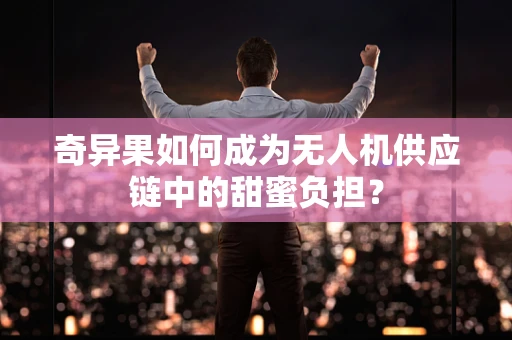 奇异果如何成为无人机供应链中的甜蜜负担？