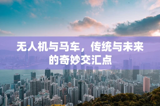 无人机与马车，传统与未来的奇妙交汇点