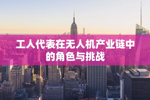 工人代表在无人机产业链中的角色与挑战