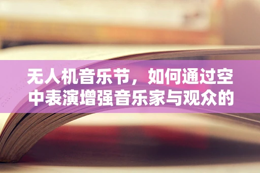 无人机音乐节，如何通过空中表演增强音乐家与观众的互动体验？