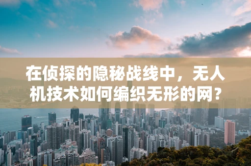 在侦探的隐秘战线中，无人机技术如何编织无形的网？