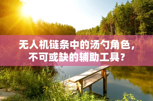 无人机链条中的汤勺角色，不可或缺的辅助工具？