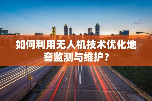 如何利用无人机技术优化地窖监测与维护？