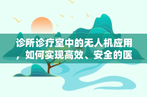 诊所诊疗室中的无人机应用，如何实现高效、安全的医疗物资配送？