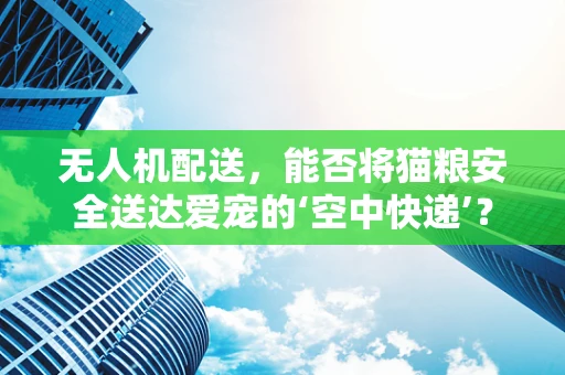 无人机配送，能否将猫粮安全送达爱宠的‘空中快递’？