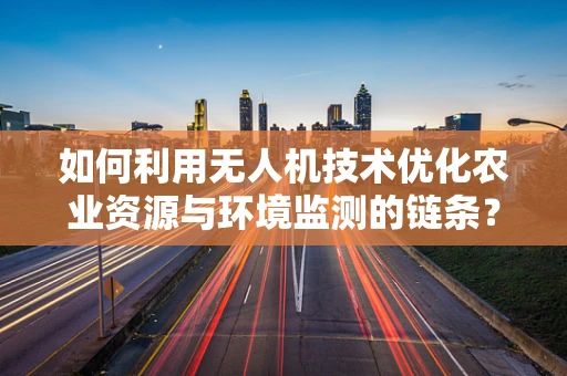 如何利用无人机技术优化农业资源与环境监测的链条？