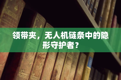 领带夹，无人机链条中的隐形守护者？