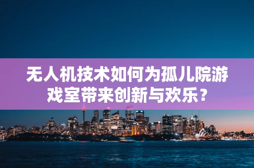 无人机技术如何为孤儿院游戏室带来创新与欢乐？