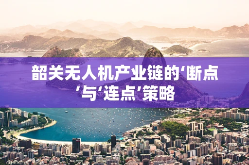 韶关无人机产业链的‘断点’与‘连点’策略