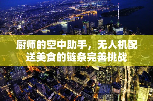 厨师的空中助手，无人机配送美食的链条完善挑战