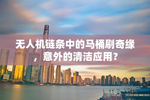 无人机链条中的马桶刷奇缘，意外的清洁应用？