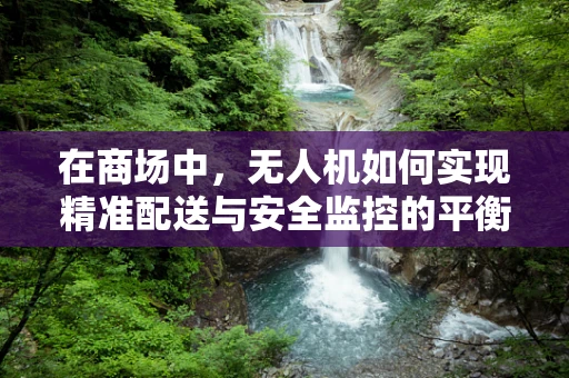 在商场中，无人机如何实现精准配送与安全监控的平衡？
