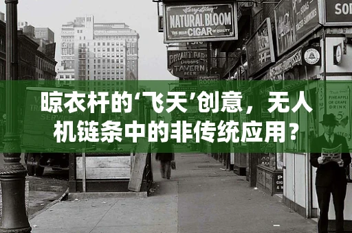 晾衣杆的‘飞天’创意，无人机链条中的非传统应用？