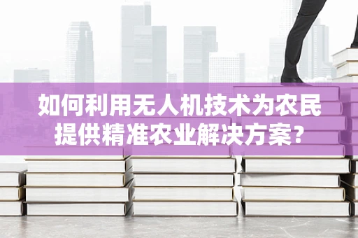 如何利用无人机技术为农民提供精准农业解决方案？