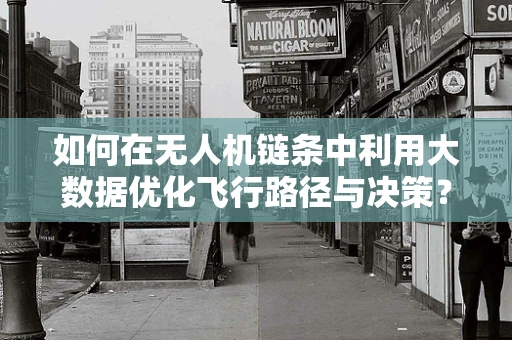 如何在无人机链条中利用大数据优化飞行路径与决策？