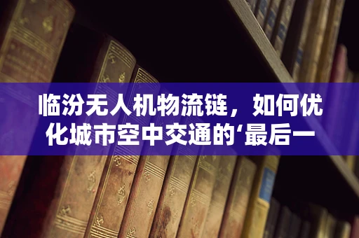 临汾无人机物流链，如何优化城市空中交通的‘最后一公里’？