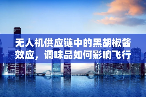 无人机供应链中的黑胡椒酱效应，调味品如何影响飞行安全？