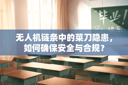 无人机链条中的菜刀隐患，如何确保安全与合规？