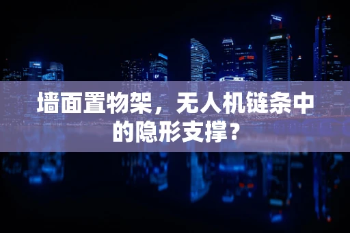 墙面置物架，无人机链条中的隐形支撑？