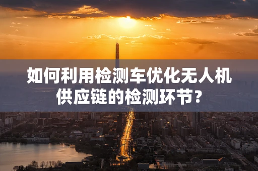 如何利用检测车优化无人机供应链的检测环节？