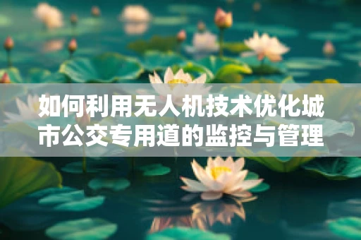 如何利用无人机技术优化城市公交专用道的监控与管理？